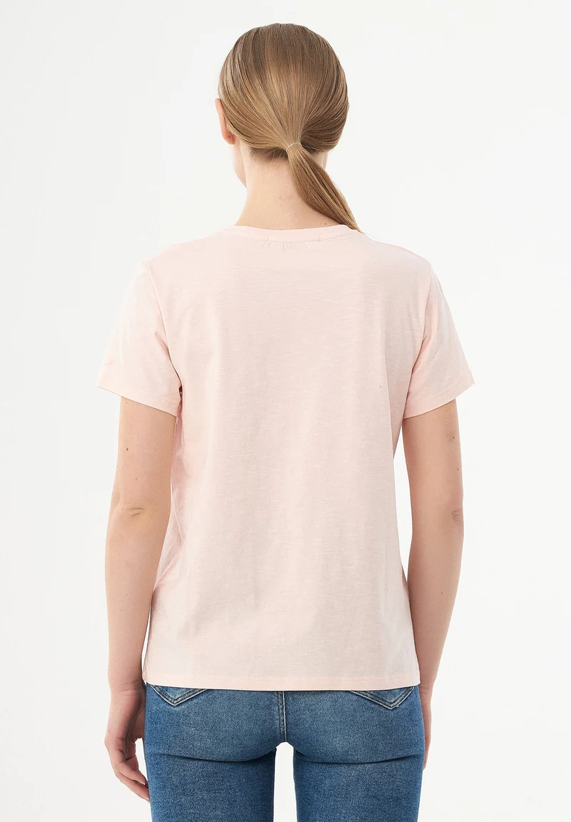 Basic T-Shirt aus Bio-Baumwolle