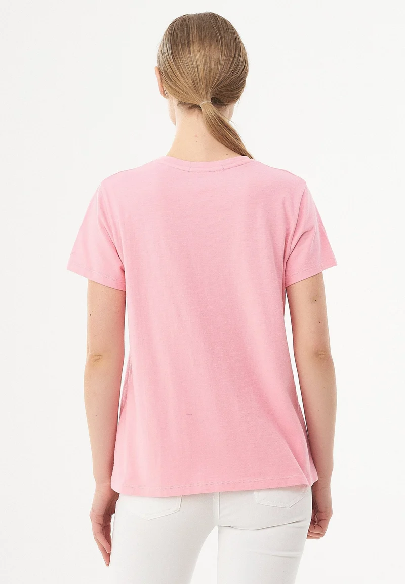 Basic T-Shirt aus Bio-Baumwolle
