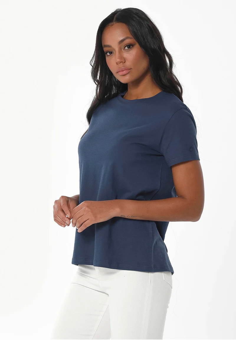 Basic T-Shirt aus Bio-Baumwolle