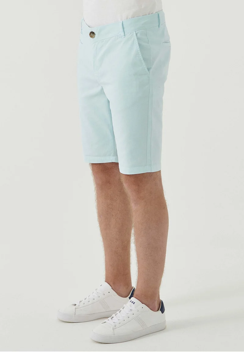 Slim Chino-Shorts aus Bio-Baumwolle