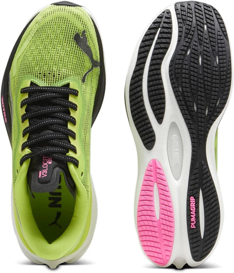 Puma Velocity Nitro 3 Psychedel - lime pow-puma black-poison pin