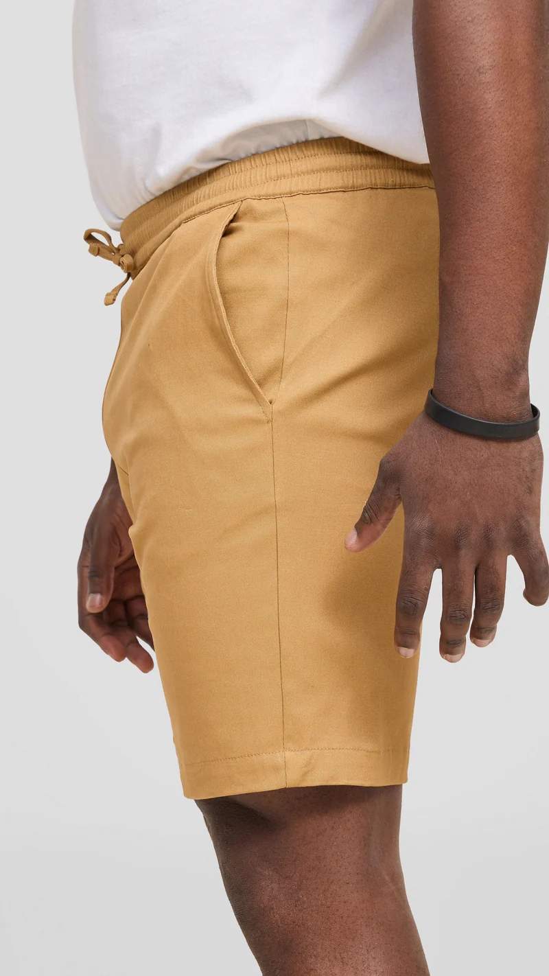 Safari By Vivo Mens Cotton Shorts - Khaki Tan