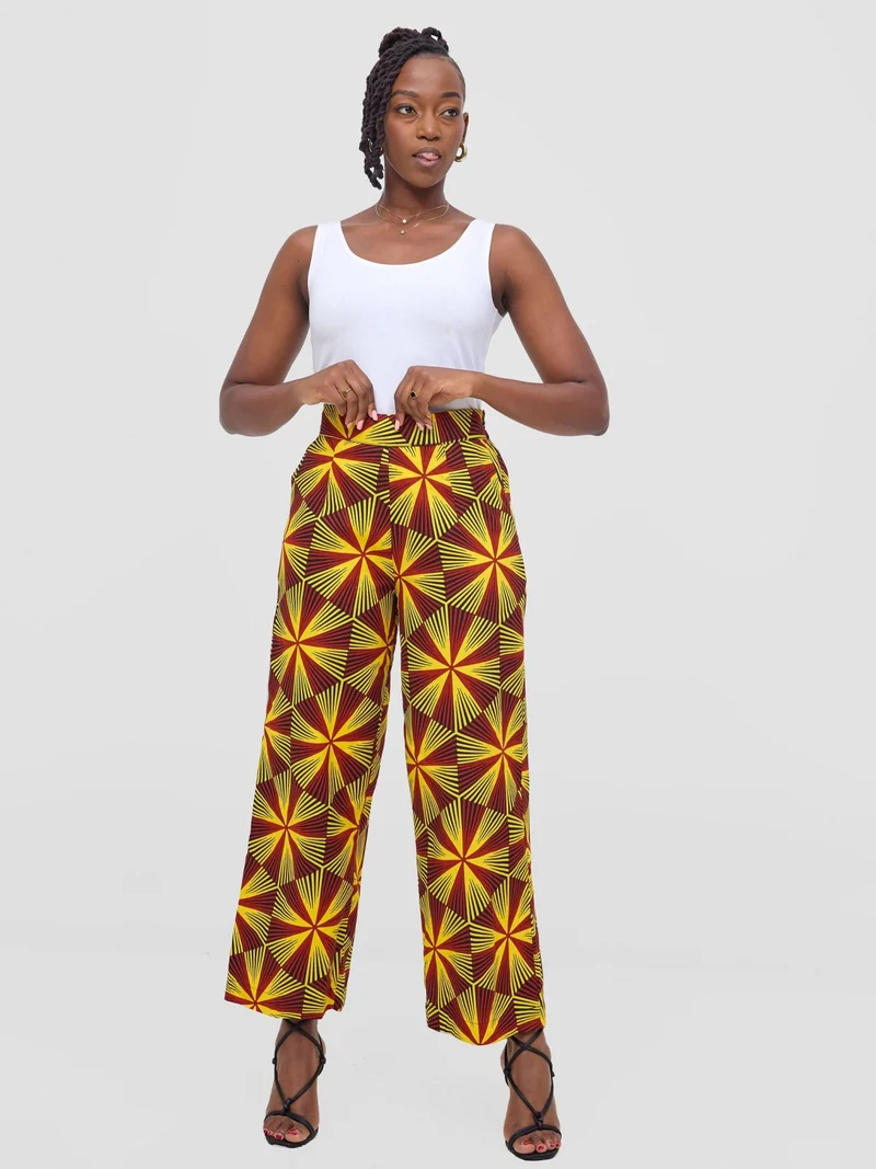 Vivo Kitenge Wide Leg Pants - Juja