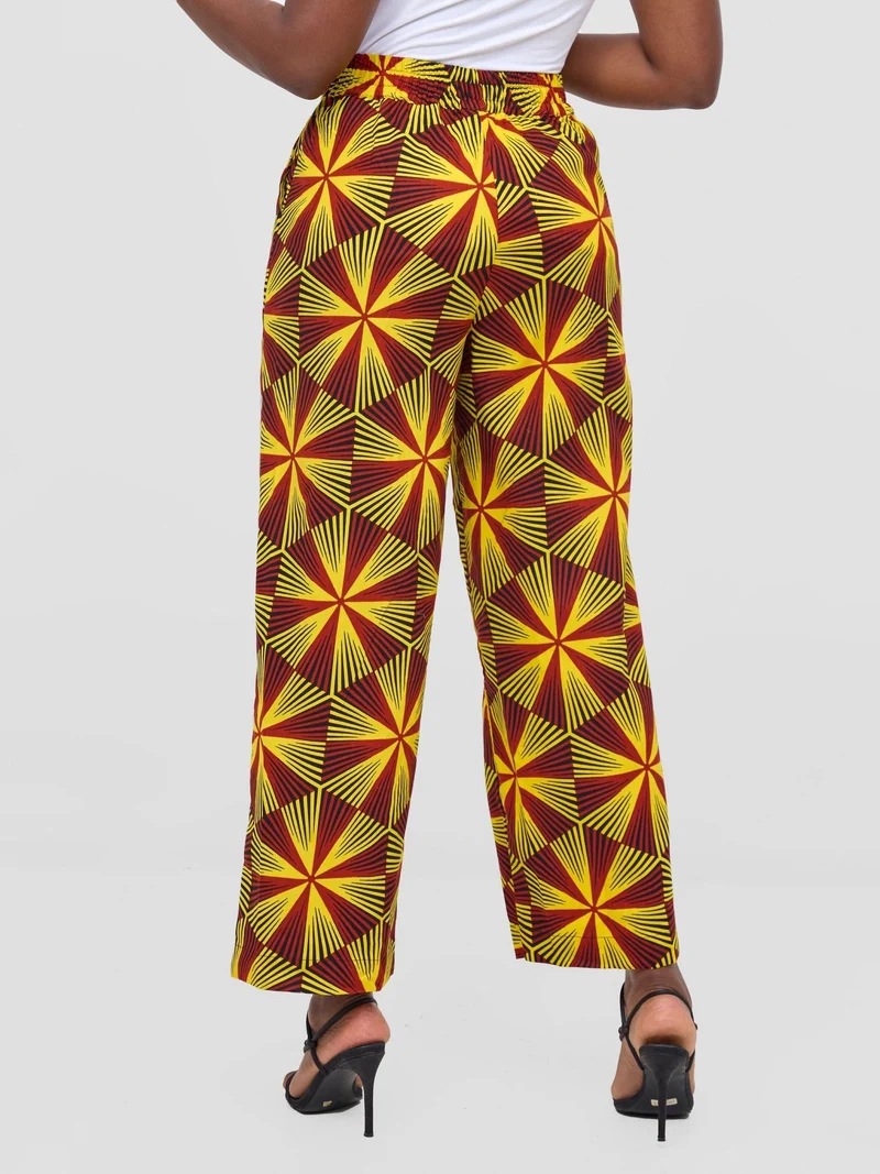 Vivo Kitenge Wide Leg Pants - Juja