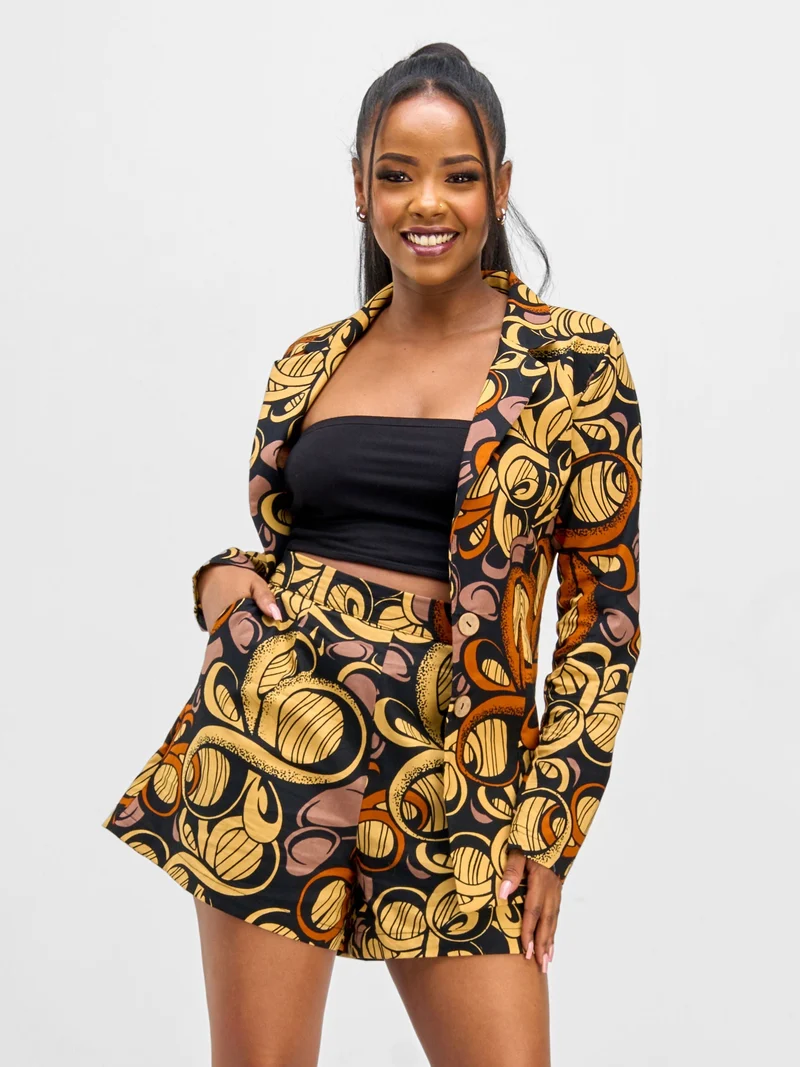 Vivo Long Sleeve Blazer - Savannah
