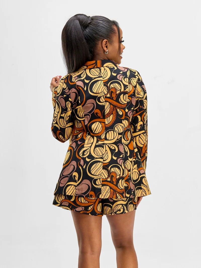 Vivo Long Sleeve Blazer - Savannah