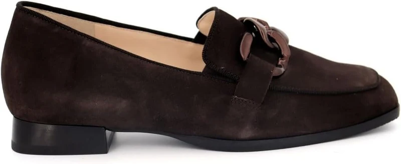 Hassia Napoli Klassische Slipper Damen Dunkelbraun