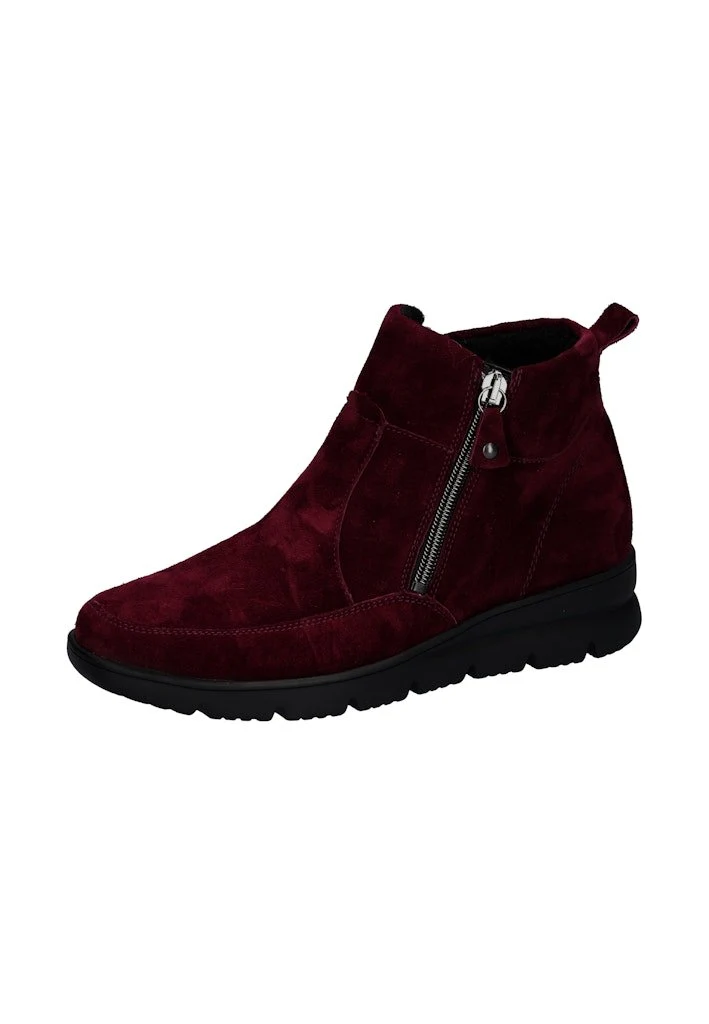 Waldläufer Halbschuhe Dunkelrot