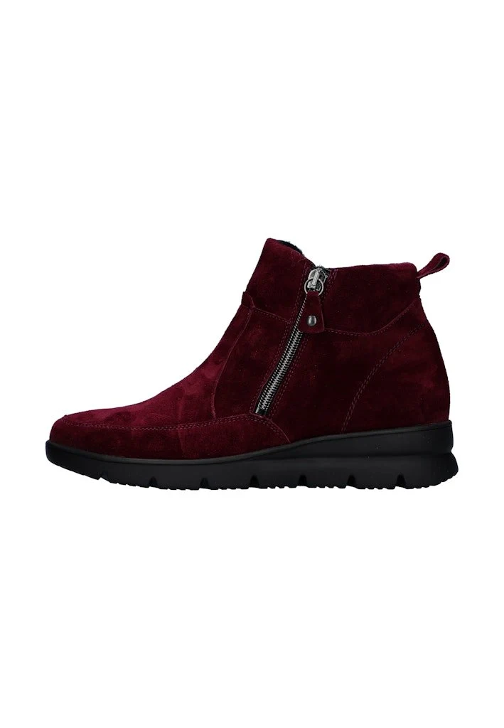Waldläufer Halbschuhe Dunkelrot