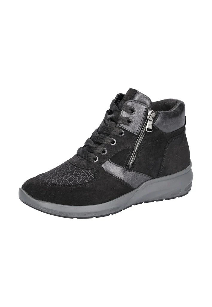 Waldläufer Halbschuhe schwarz