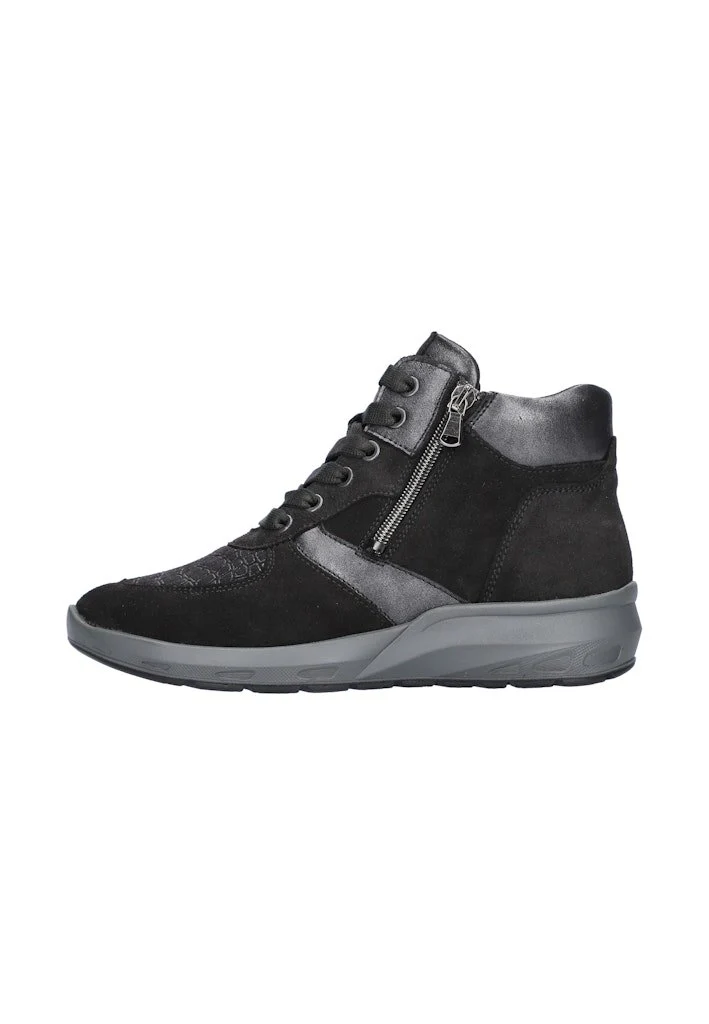 Waldläufer Halbschuhe schwarz