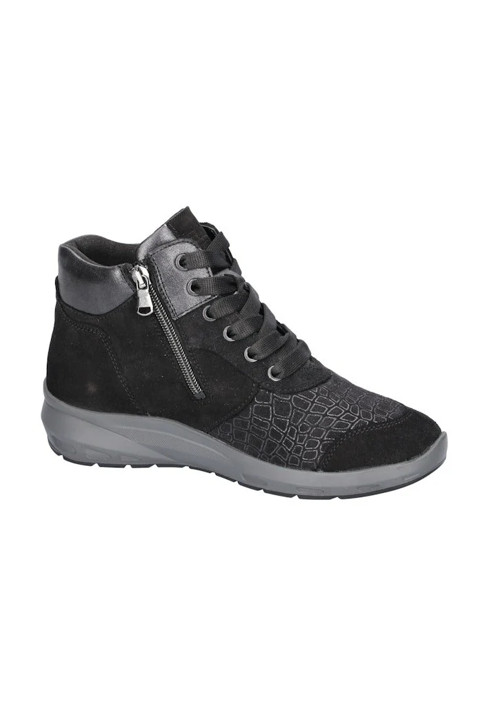 Waldläufer Halbschuhe schwarz