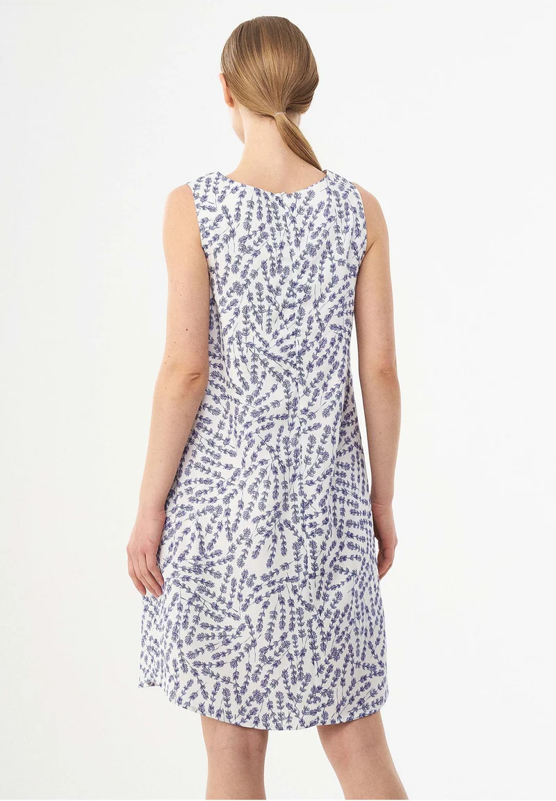 Kleid aus TENCEL™ Lyocell mit Blumenmuster