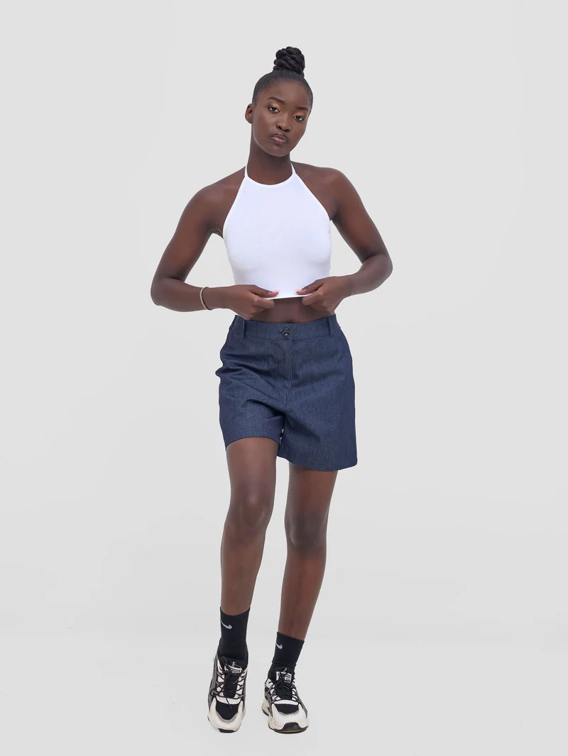 Zoya Nia Cargo Shorts - Black