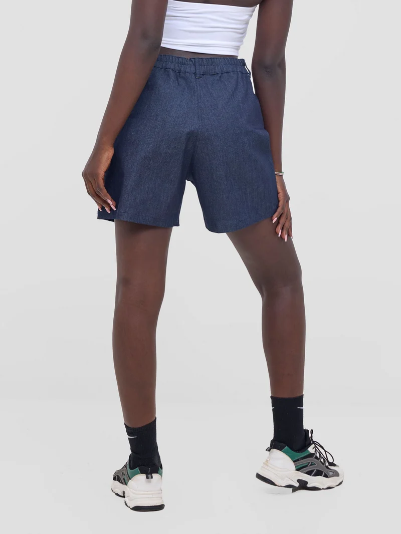 Zoya Nia Cargo Shorts - Black