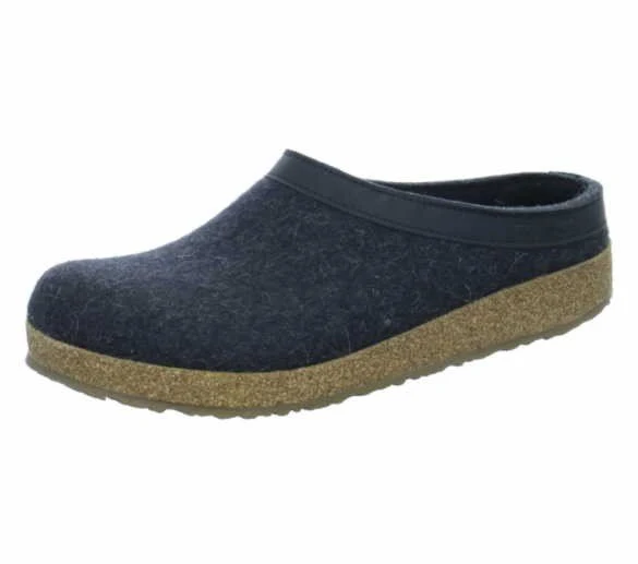 Haflinger Hausschuhe dunkelgrau