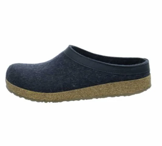 Haflinger Hausschuhe dunkelgrau