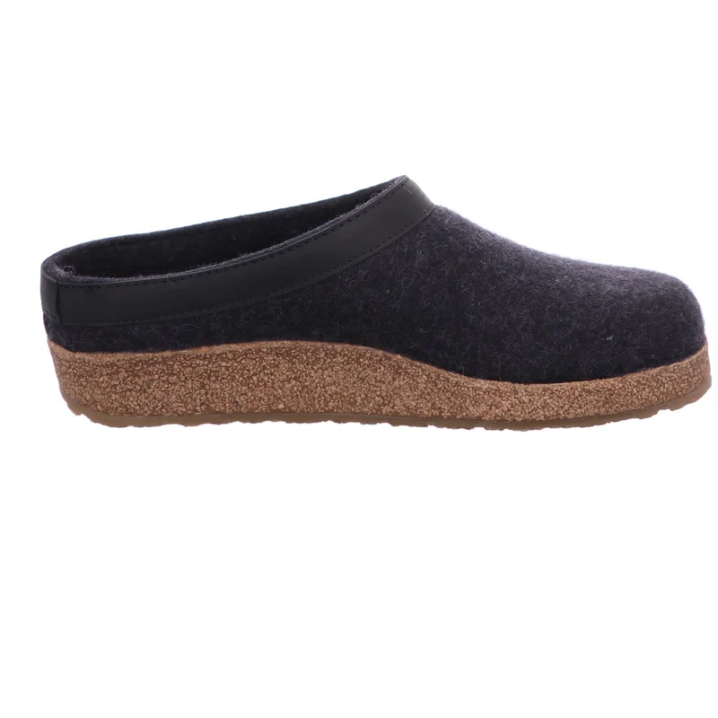 Haflinger Hausschuhe dunkelgrau