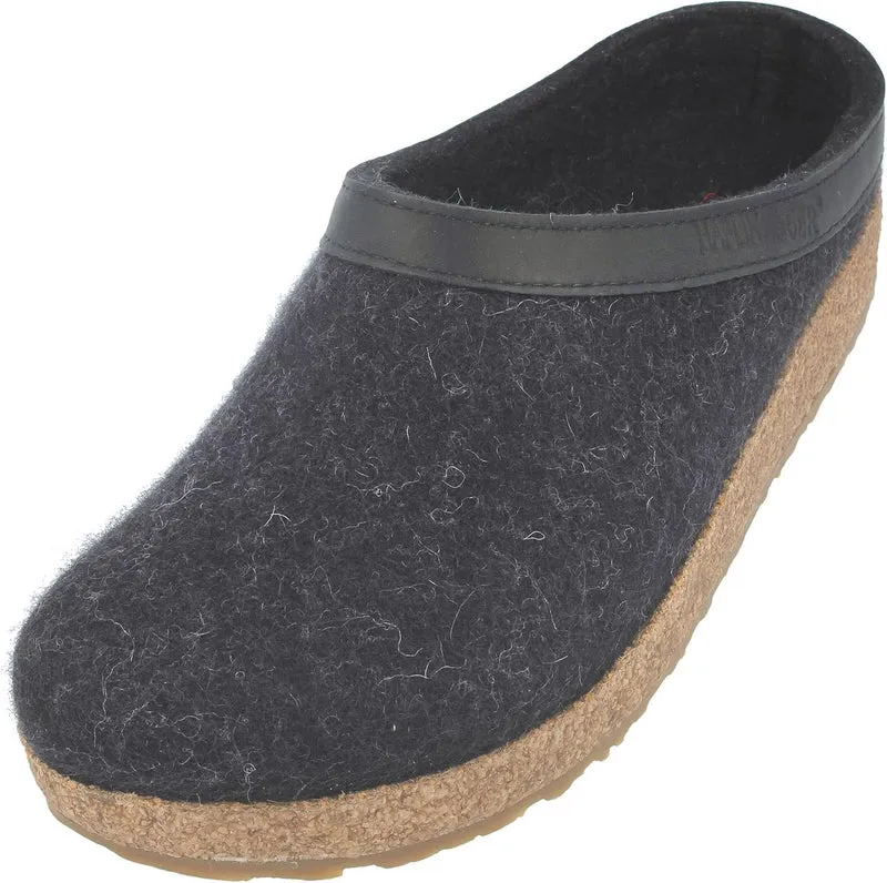 Haflinger Hausschuhe dunkelgrau