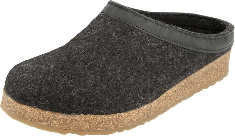 Haflinger Hausschuhe dunkelgrau