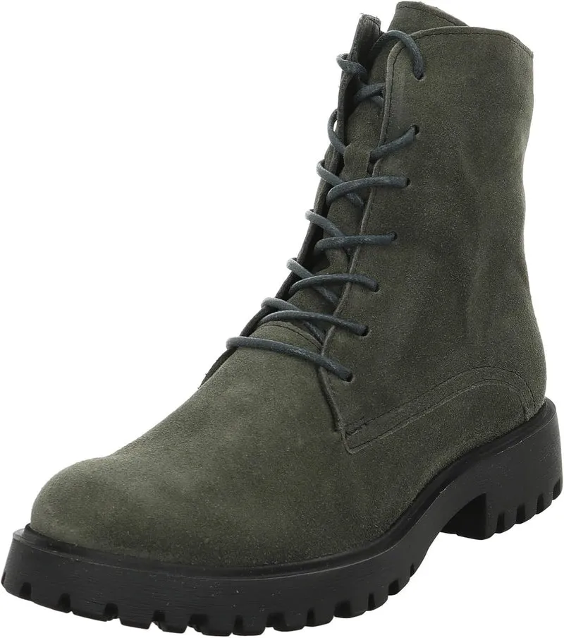 Think! Damen Stiefelette Dunkelgrün
