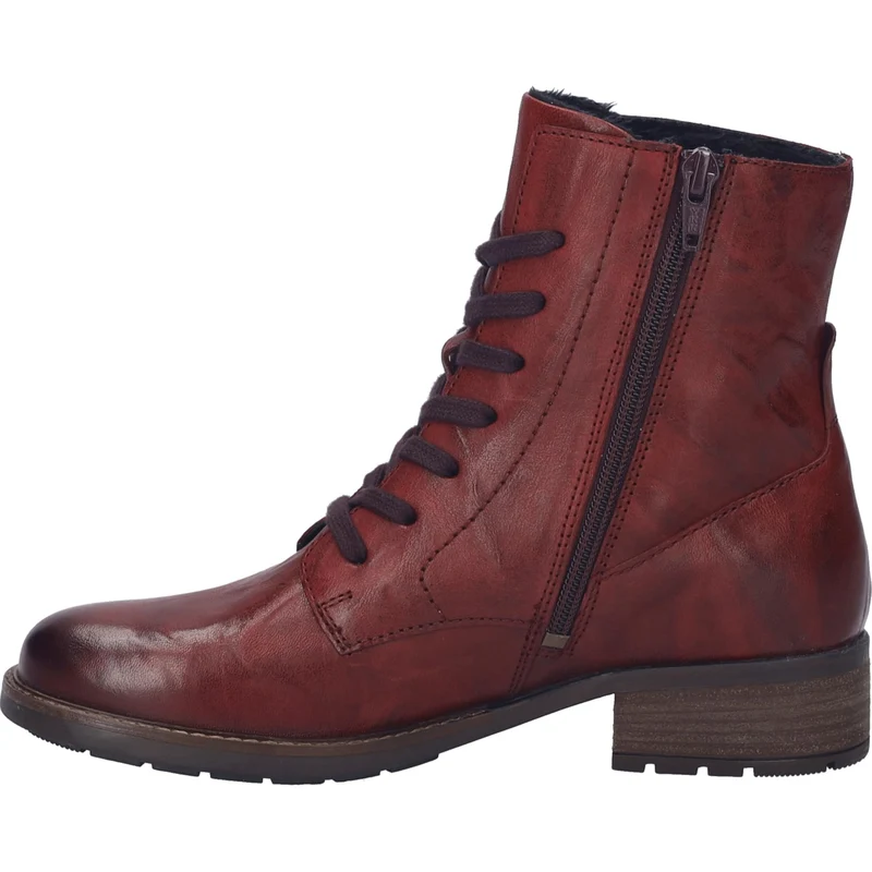 Josef Seibel Schnür-Stiefeletten bordeaux