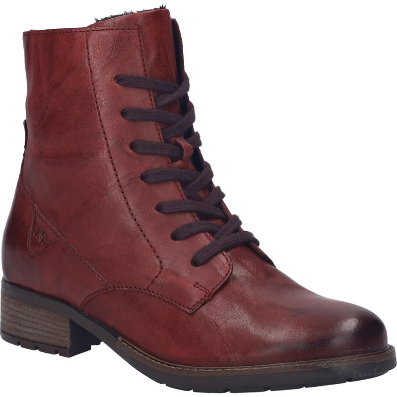 Josef Seibel Schnür-Stiefeletten bordeaux