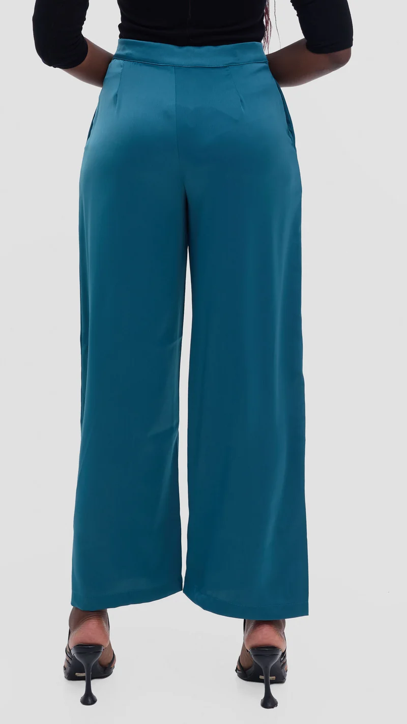 Vivo Yene Wide Leg Pants - Light Teal