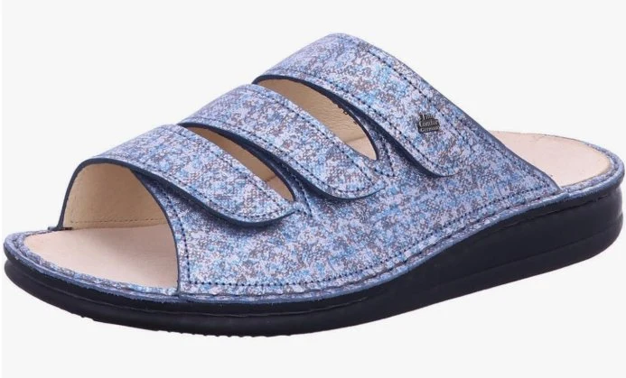 Finn Comfort Pantoletten blau