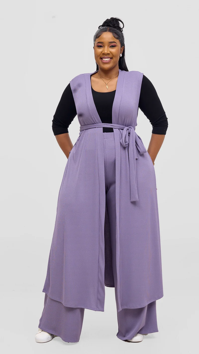 Vivo Chela Sleeveless Waterfall - Lilac