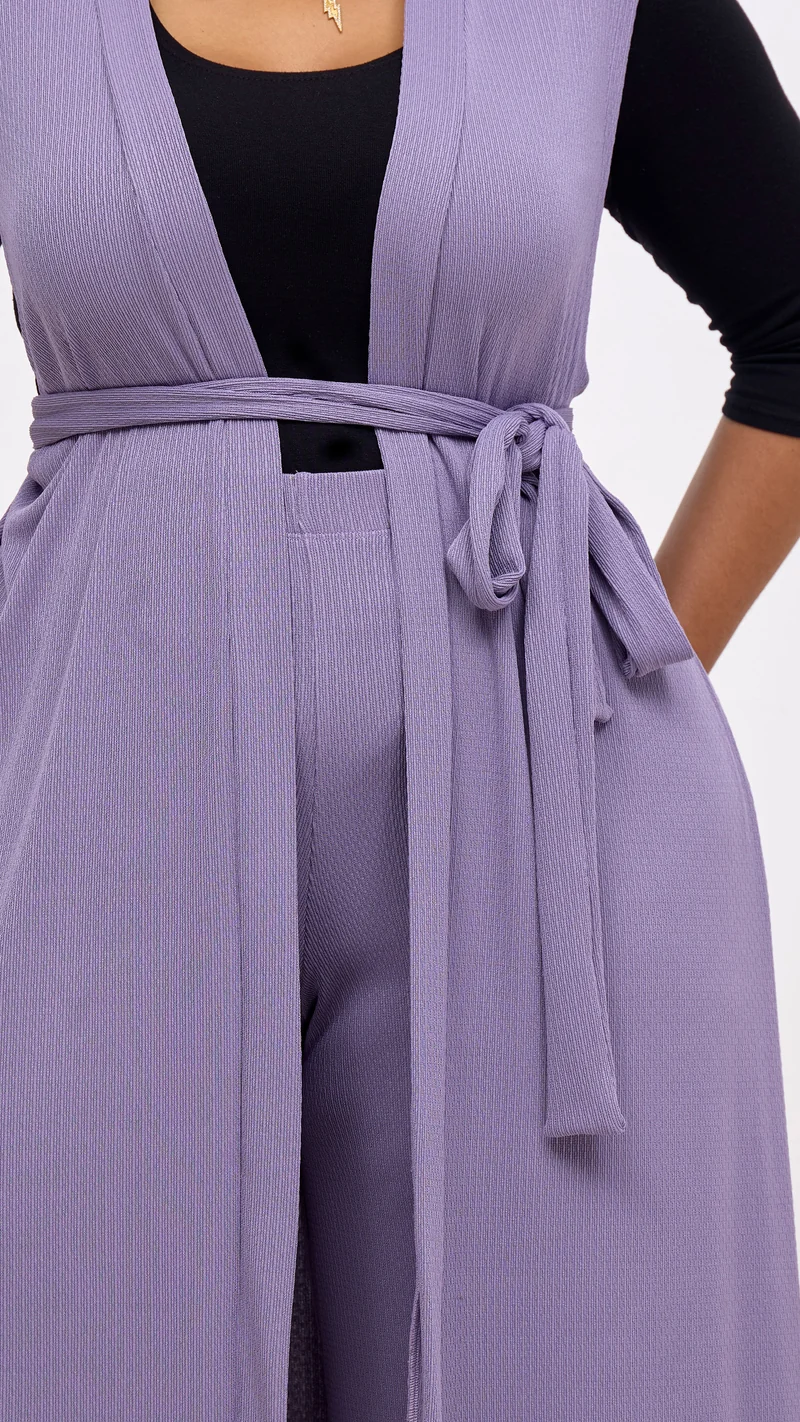 Vivo Chela Sleeveless Waterfall - Lilac