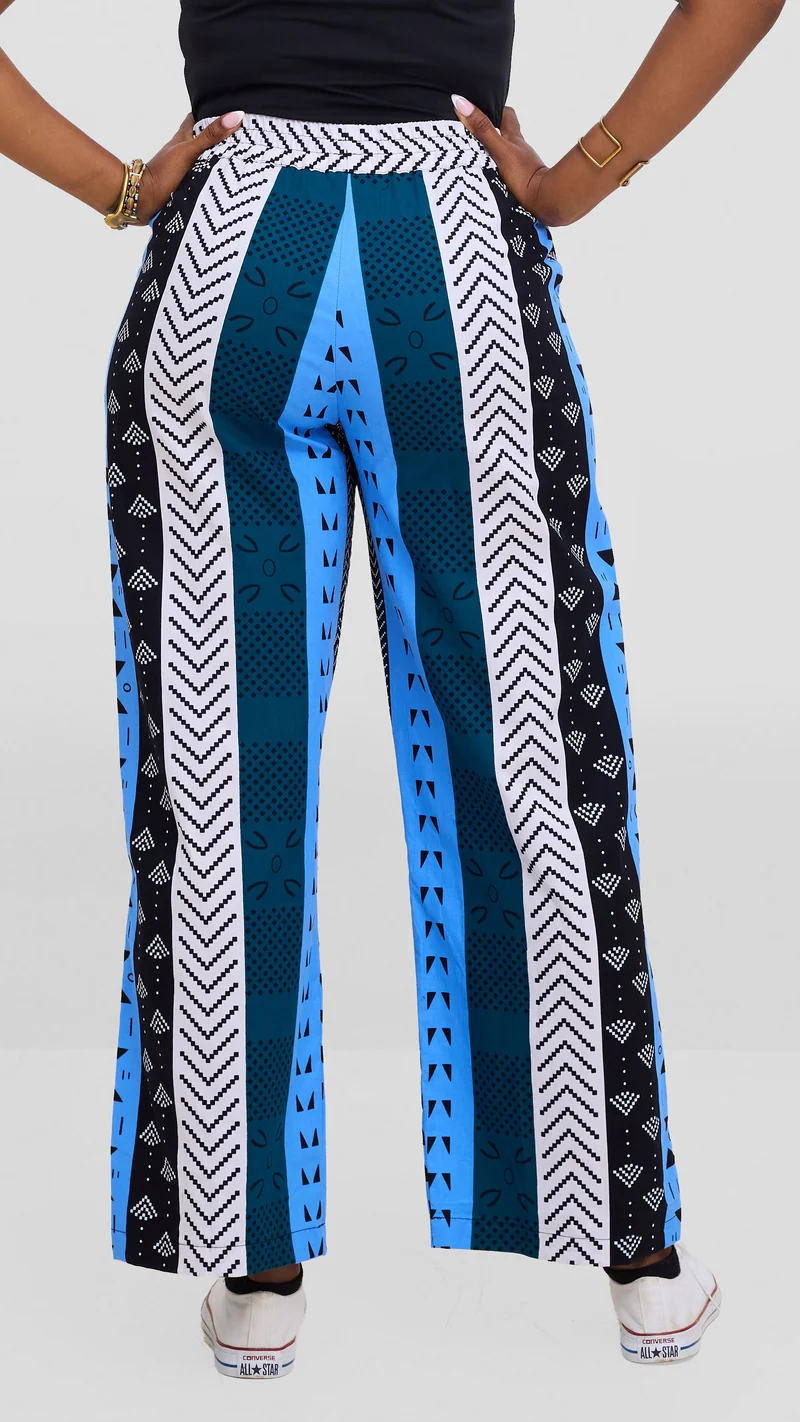 Safari by Vivo Zehra Kitenge Pants - Pambo Print
