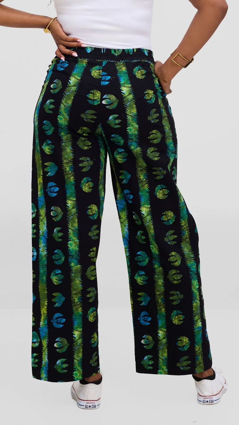 Safari by Vivo Zehra Kitenge Pants - Vuga Print