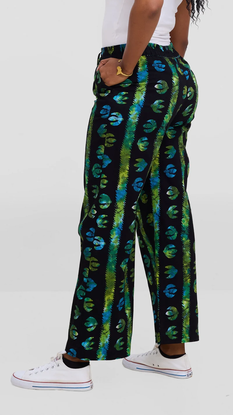 Safari by Vivo Zehra Kitenge Pants - Vuga Print