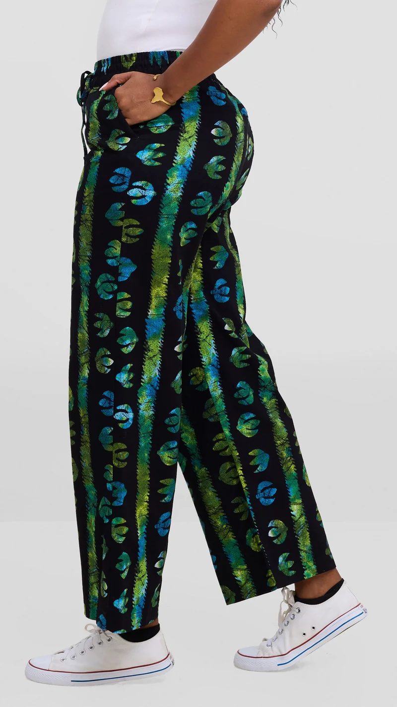 Safari by Vivo Zehra Kitenge Pants - Vuga Print