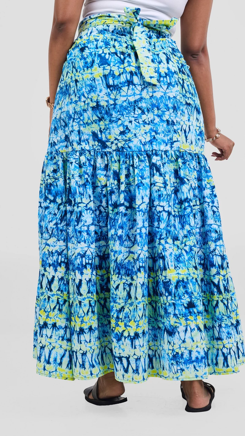Safari Tafari Wrap Skirt - Suma Print