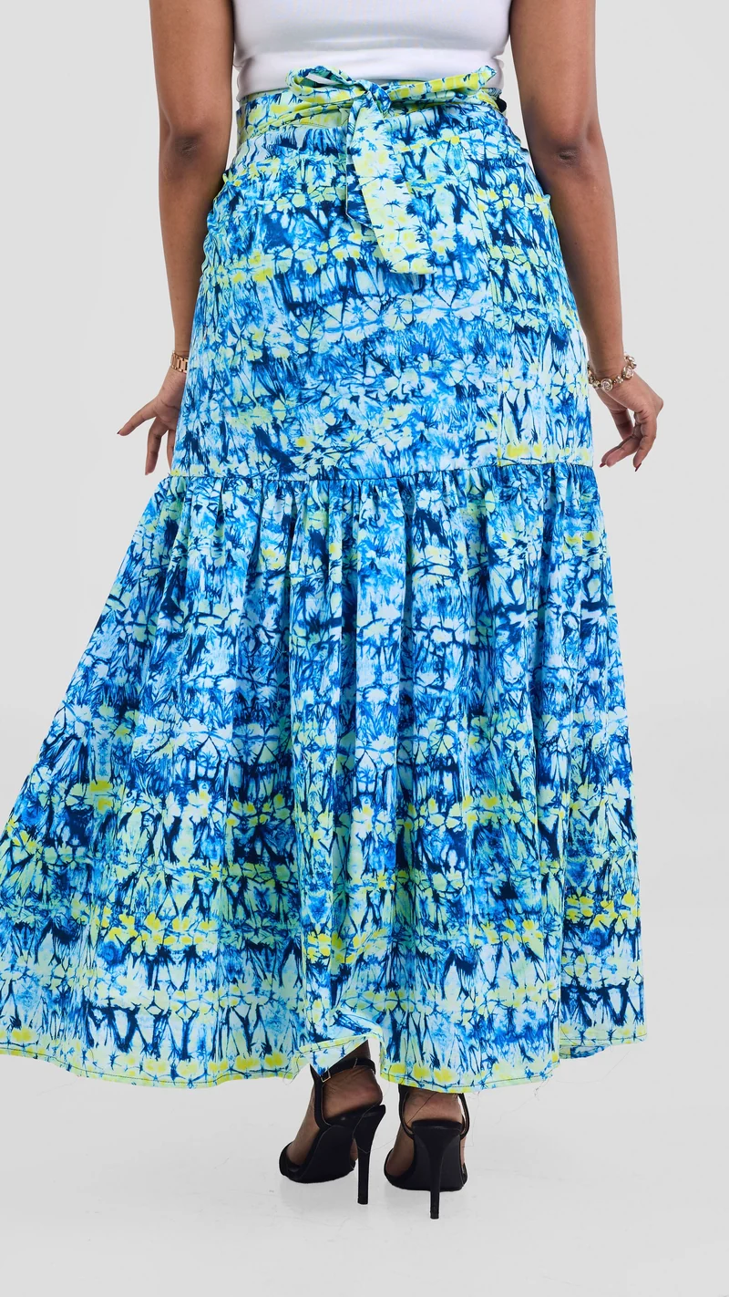 Safari Tafari Wrap Skirt - Suma Print