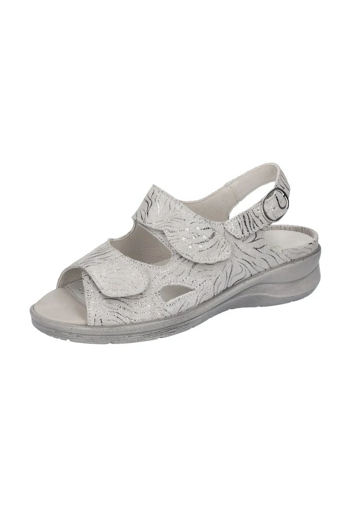 Waldläufer Komfort Sandalen grau