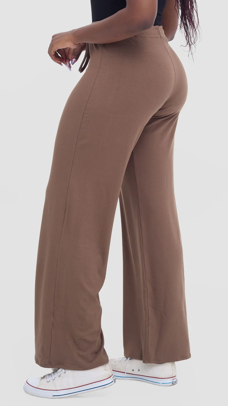 Safari Lounge Pants In Jersey - Dark Taupe