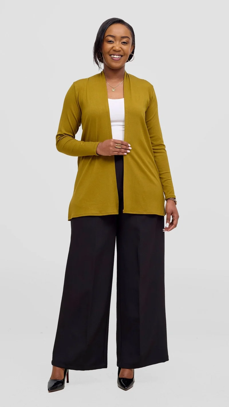 Vivo Leila Short Waterfall - Dark Olive