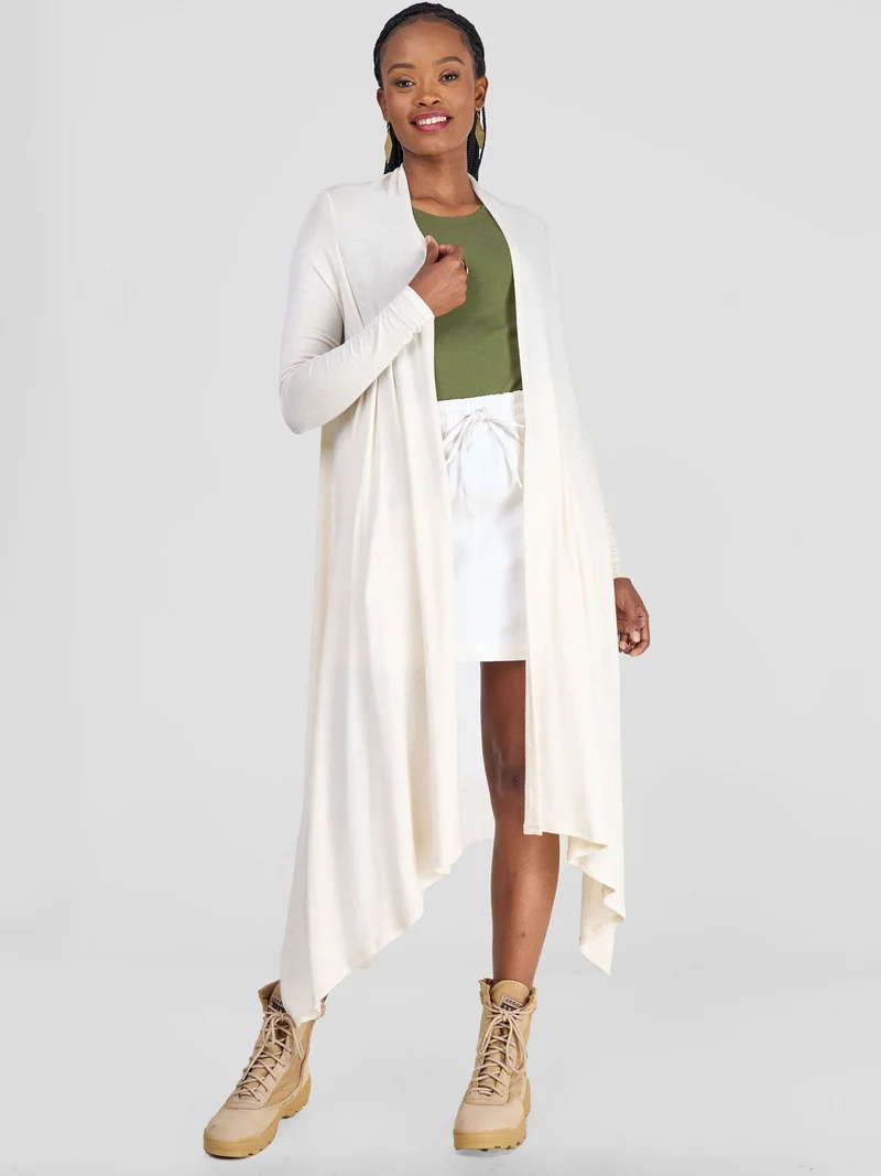 Safari Bush Yoga Wrap - Off White