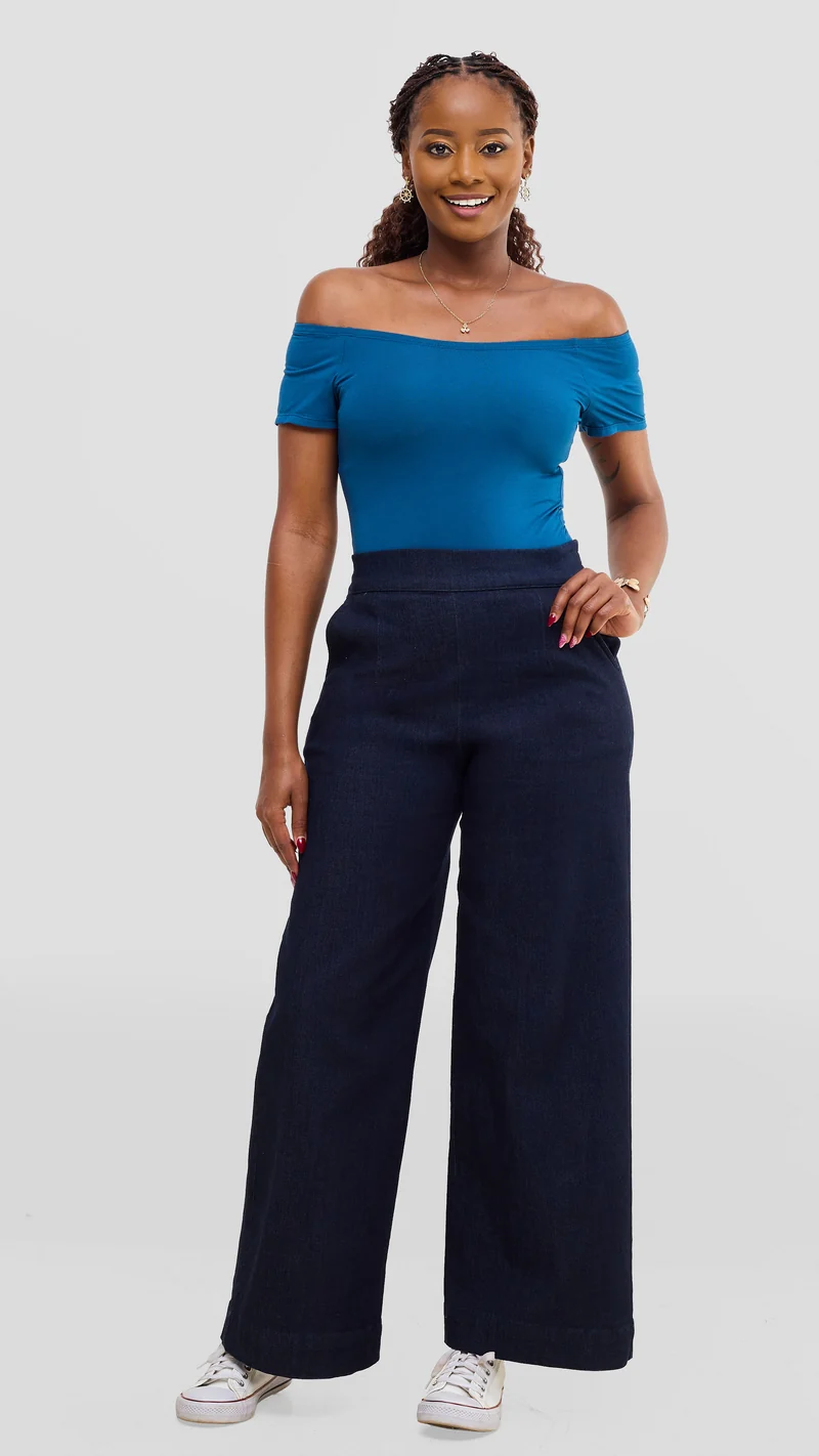 Vivo Studio Bodysuit In Jersey - Teal
