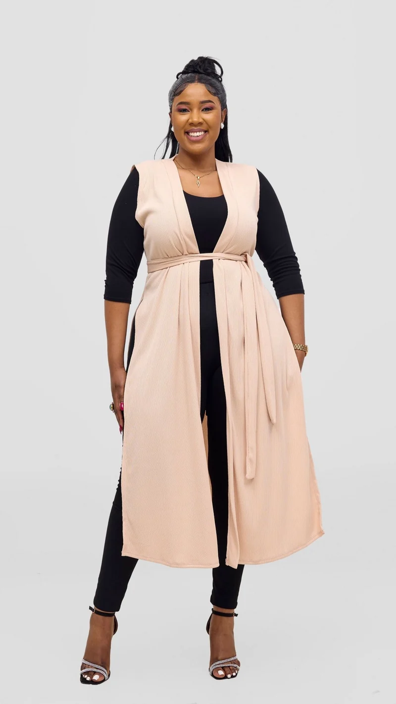 Vivo Chela Sleeveless Waterfall - Buttermilk