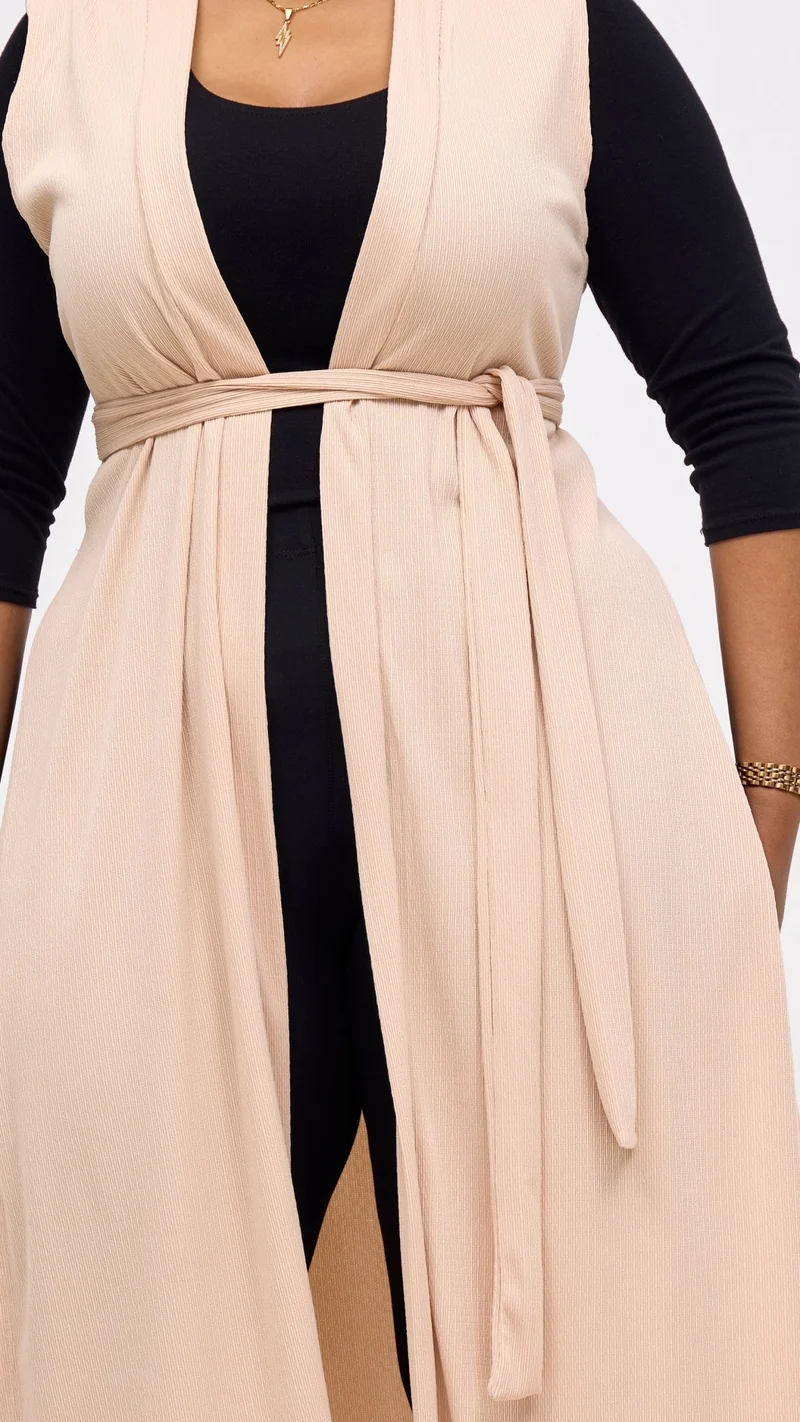 Vivo Chela Sleeveless Waterfall - Buttermilk