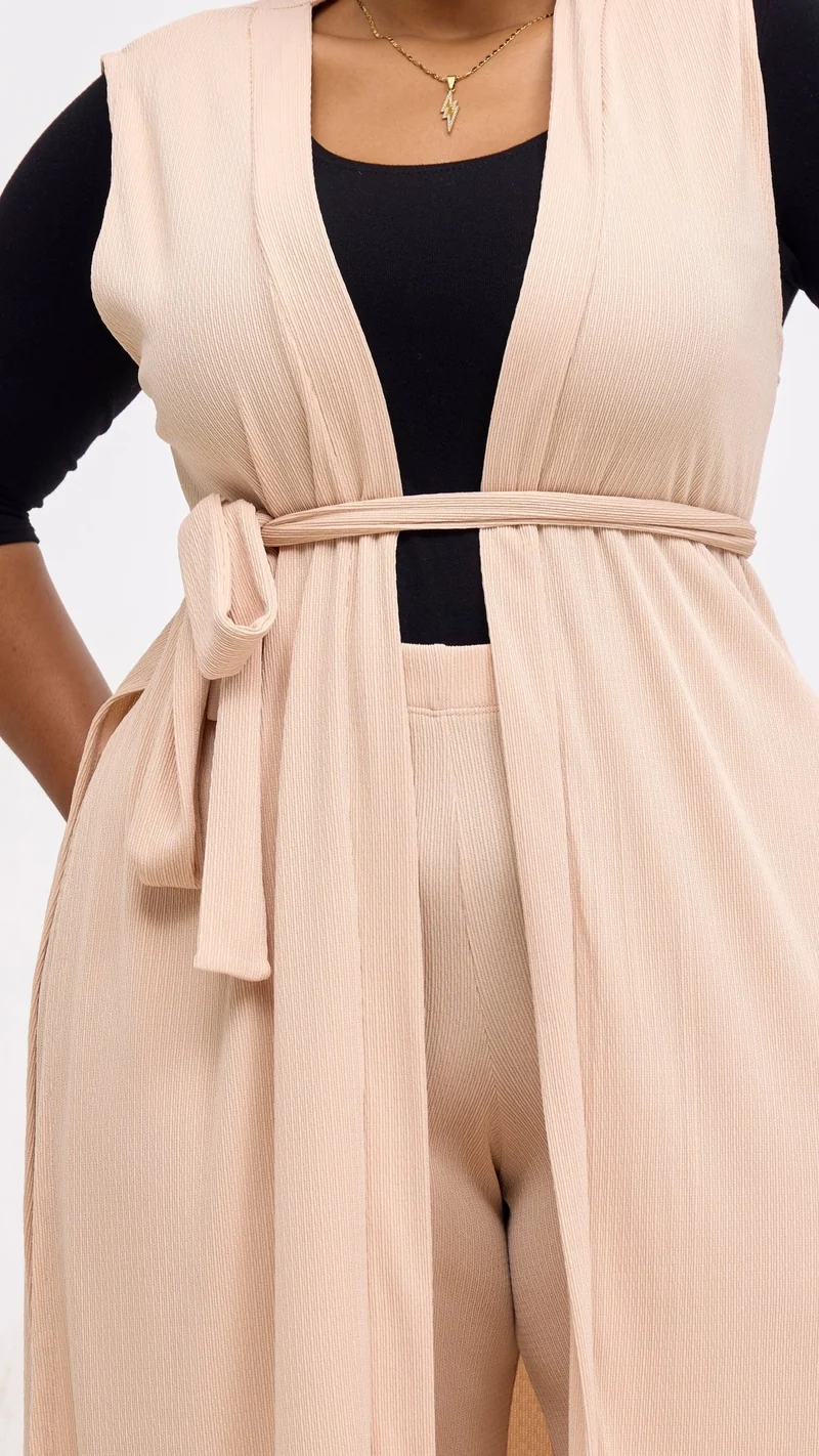 Vivo Chela Sleeveless Waterfall - Buttermilk