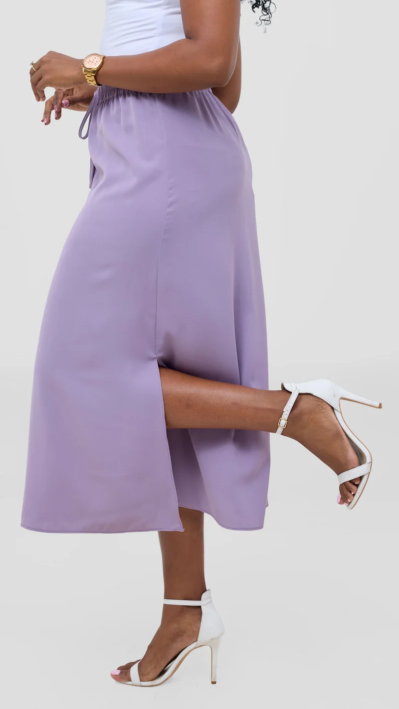 Vivo Seli Midi Skirt - Lilac