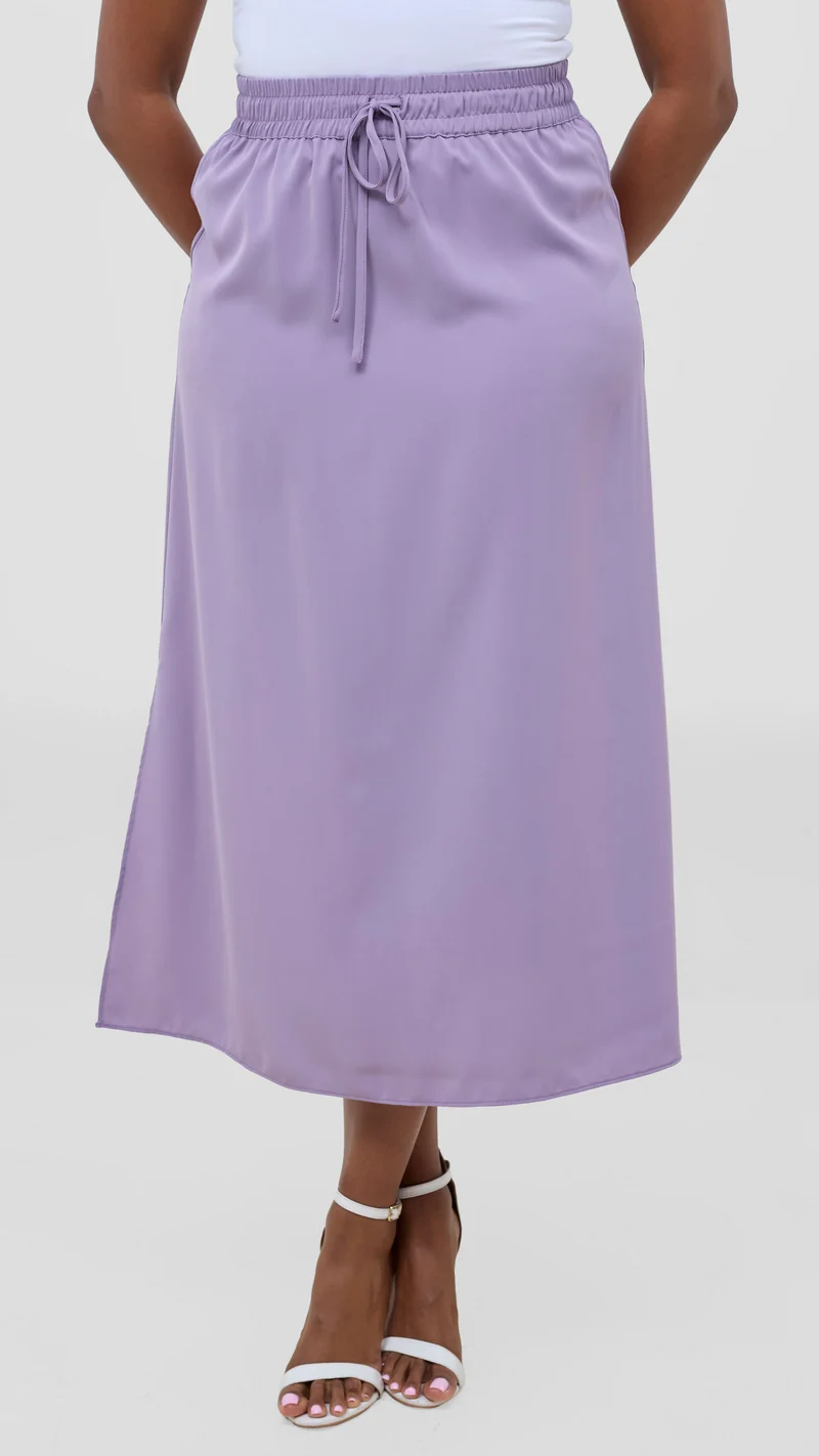 Vivo Seli Midi Skirt - Lilac