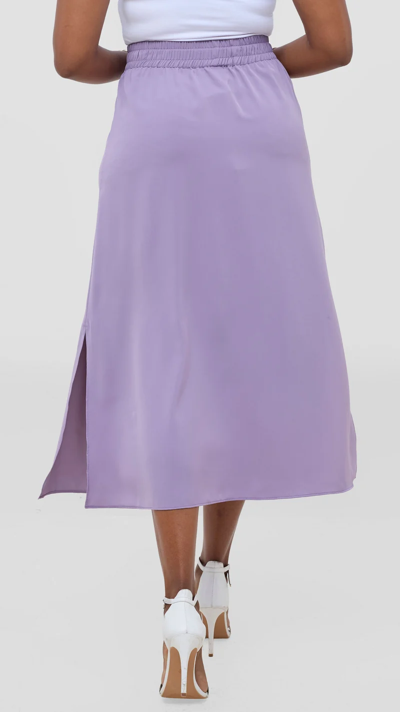 Vivo Seli Midi Skirt - Lilac
