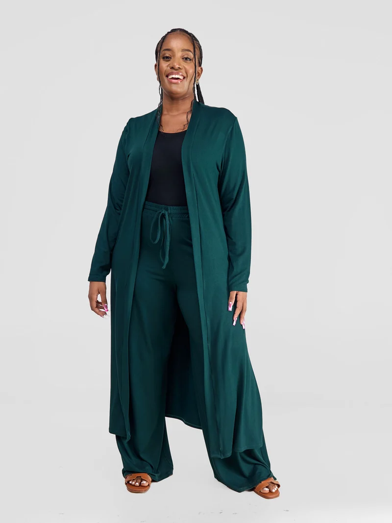 Safari Lounge Pants In Jersey - Dark Green