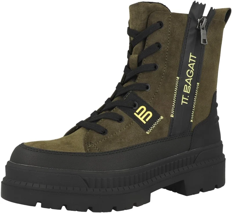 Bagatt Winterstiefel D31-AOA31-6955 dunkelgrün/schwarz Damen